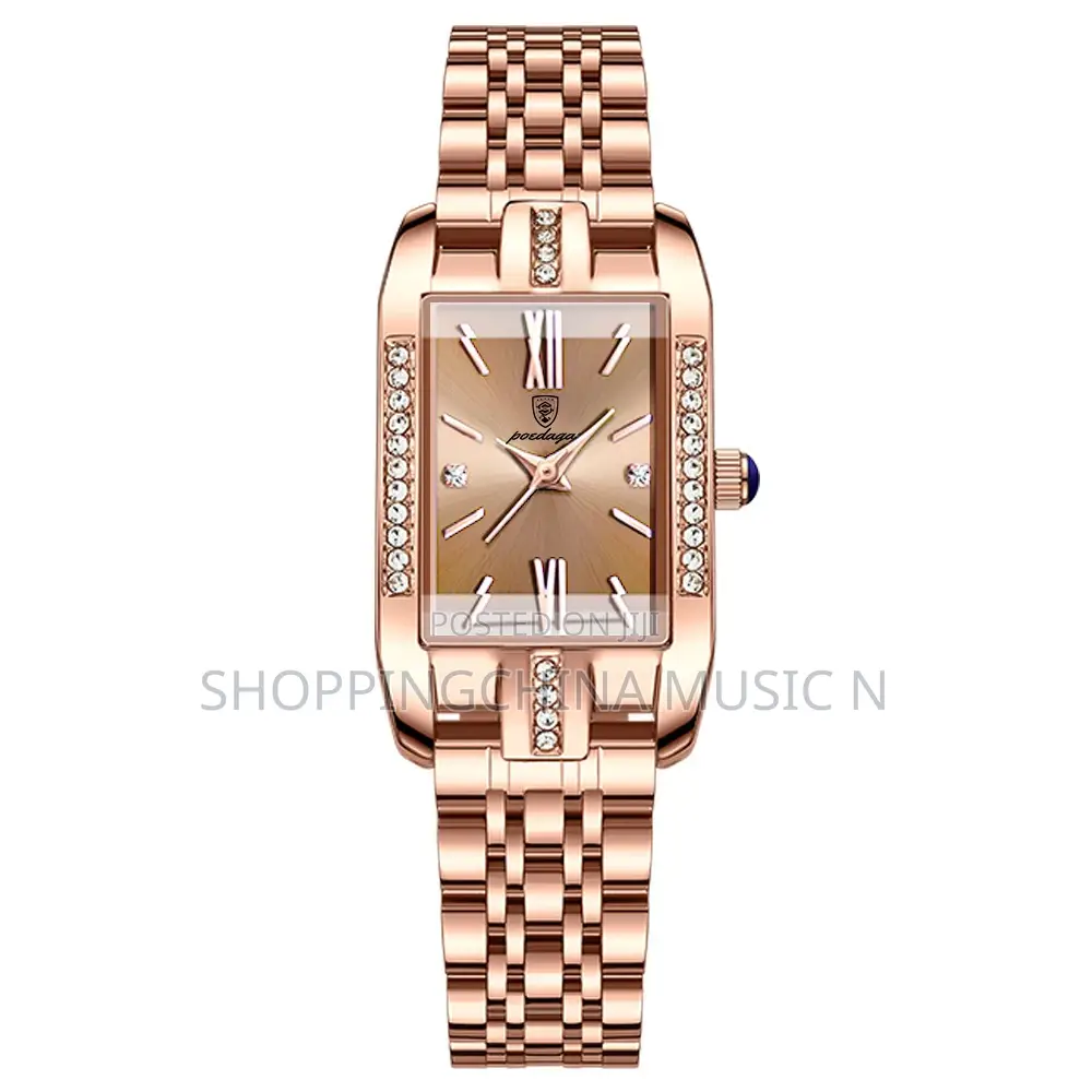Women Gold Watch Stainless Steel