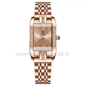 Women Gold Watch Stainless Steel