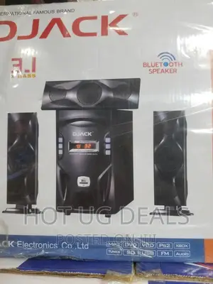 Photo - Djack AC DC Woofer With Bluetooth FM Radio, USB SD Ports