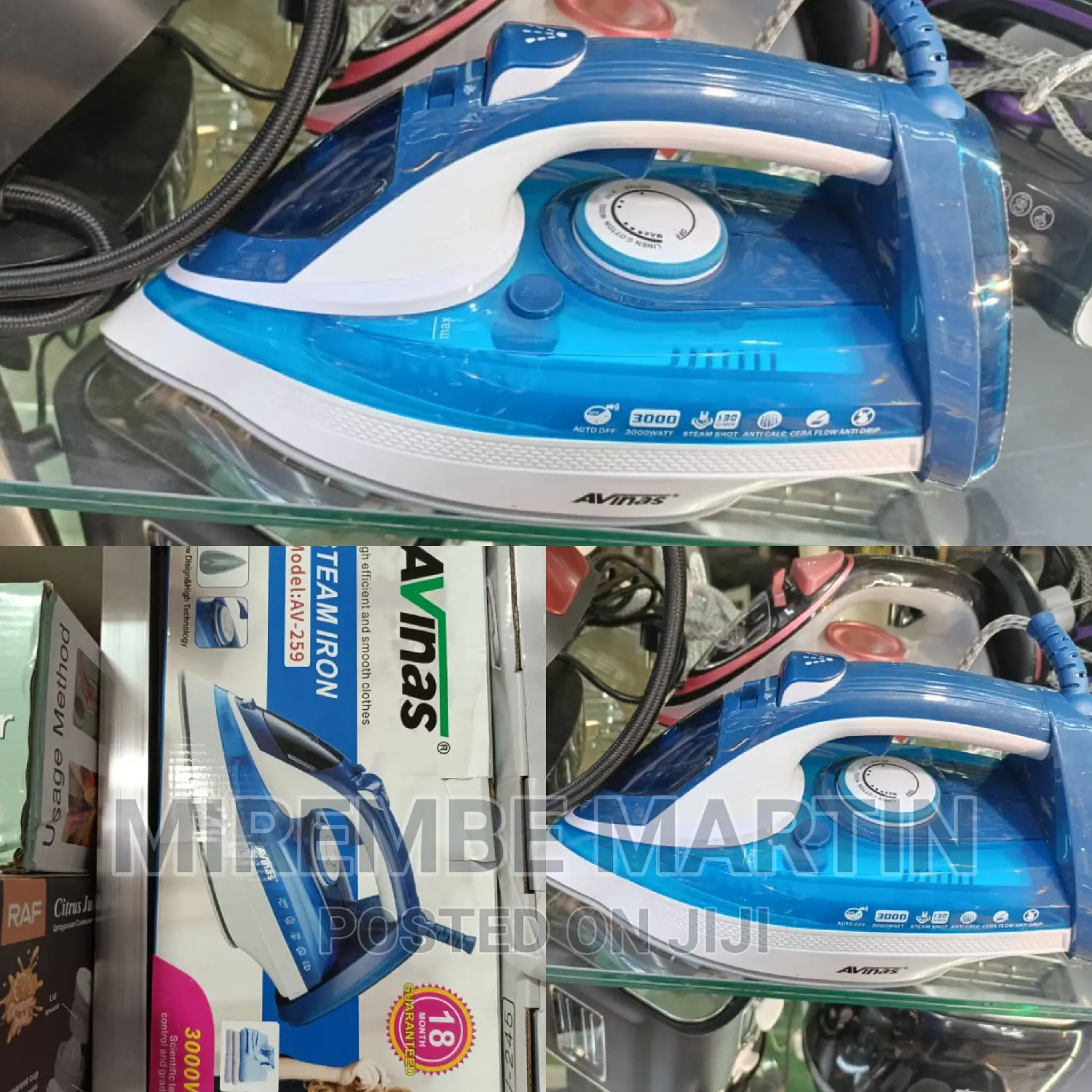 Electric Avinas Flat Iron