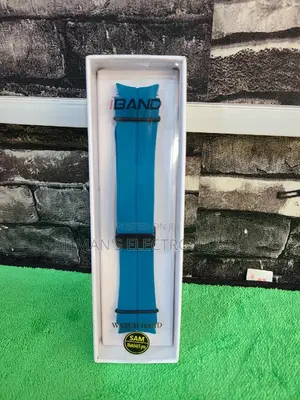 Rubber Magnetic Strap for Watch 4 Blue