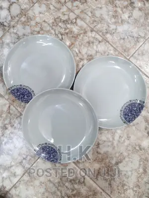 Gray Melamine Plates (6pcs)