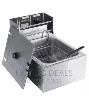 Wngreat 6 Litre Commercial Deep Fryer - Silver