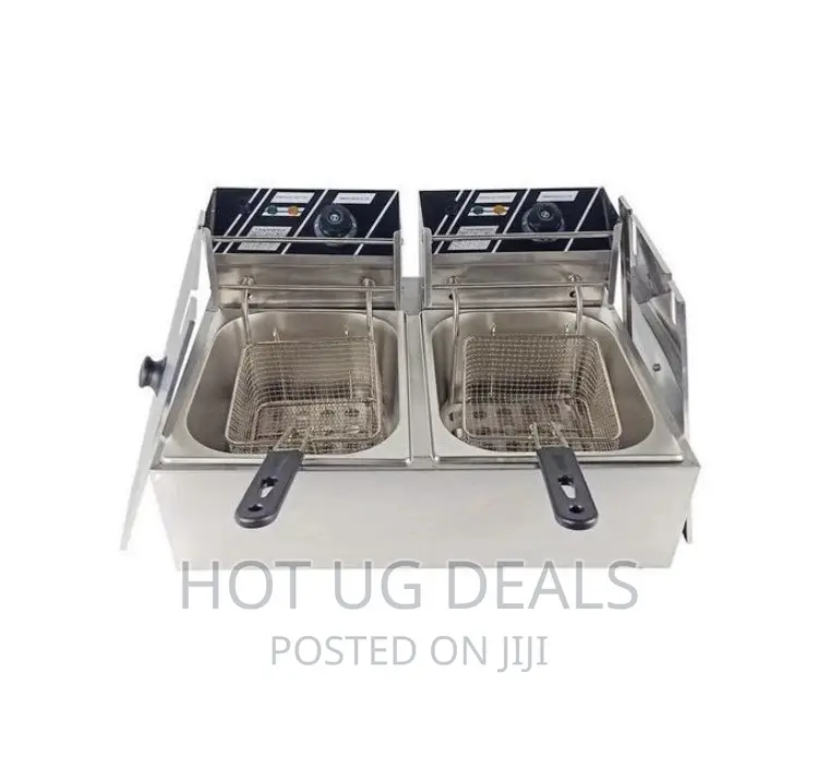 Wngreat Commercial Deep Fryer 12ltr + Free Potato Chipper
