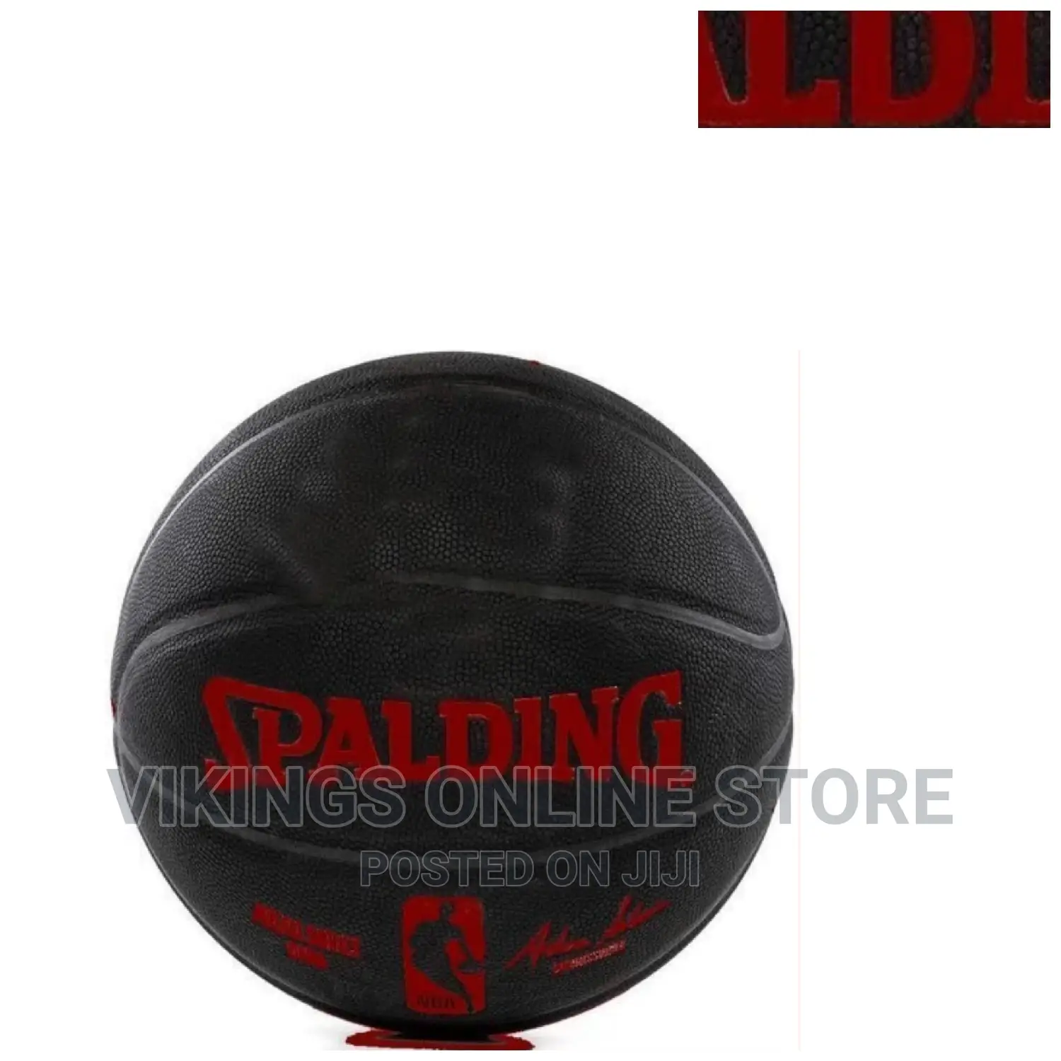 Spalding Street Outdoor Basketball – Black