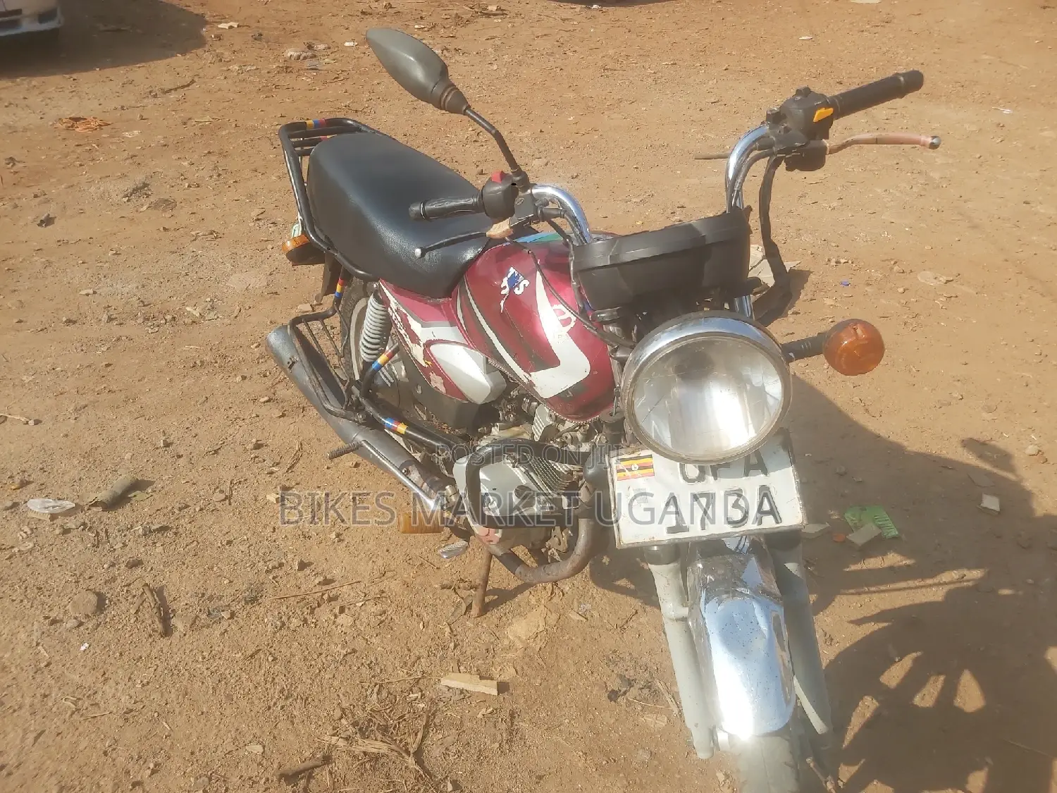 TVS HLX 125 2019 Red