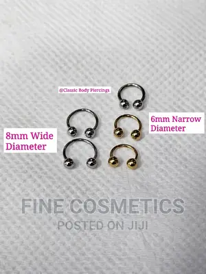 Horse Shoe Nose Ring Stainles Steel Thin Nose Hoop Jewelry
