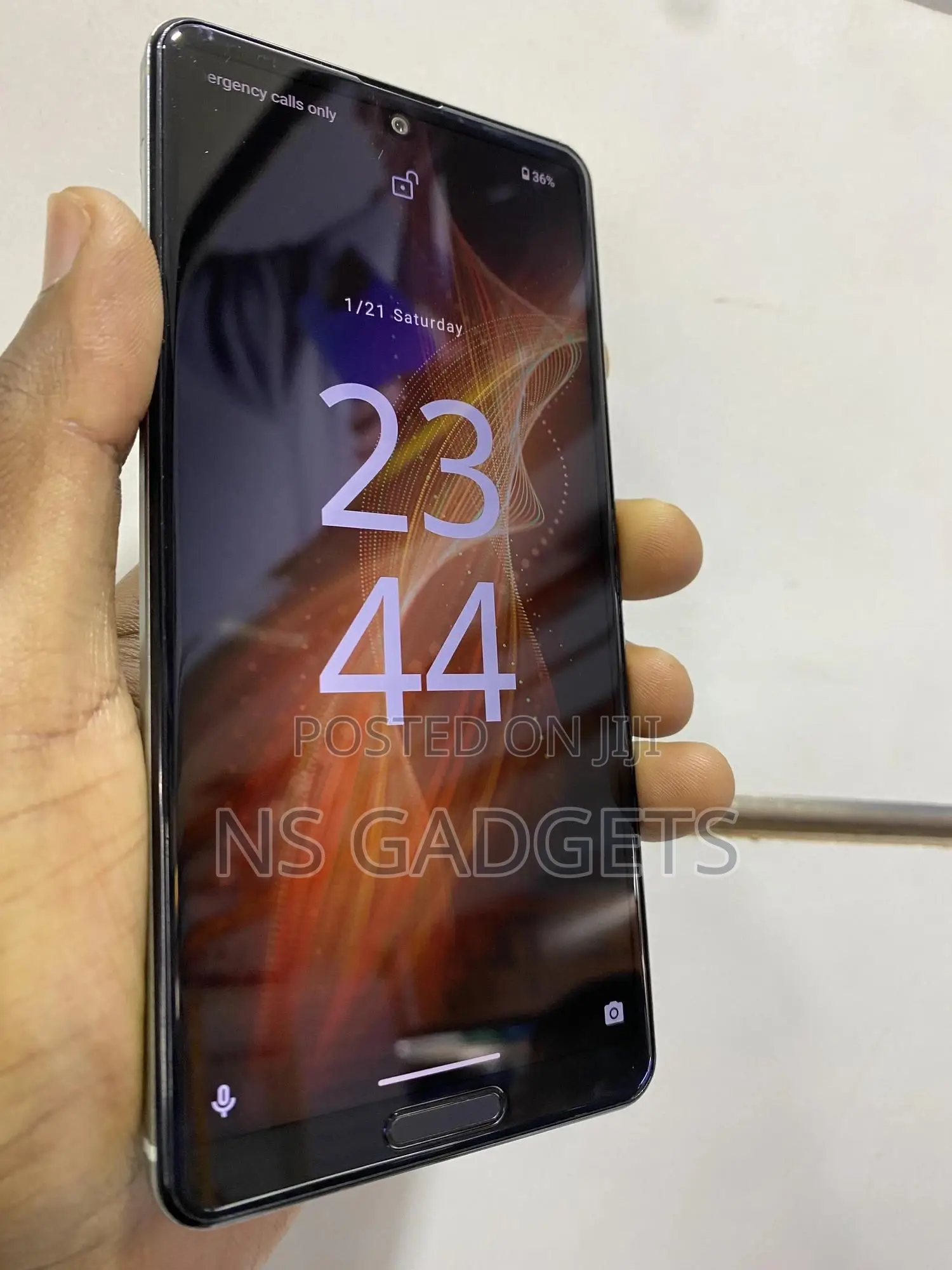 Sharp Aquos sense5G 64 GB Silver
