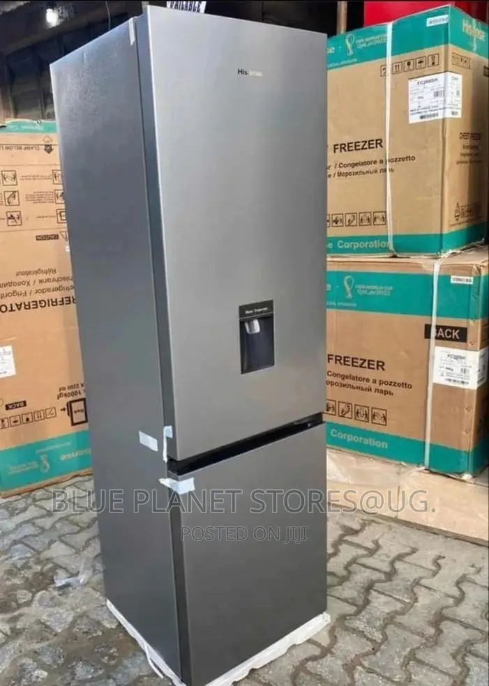 Hisense 341litres Double Door Fridge With a Water Dispenser