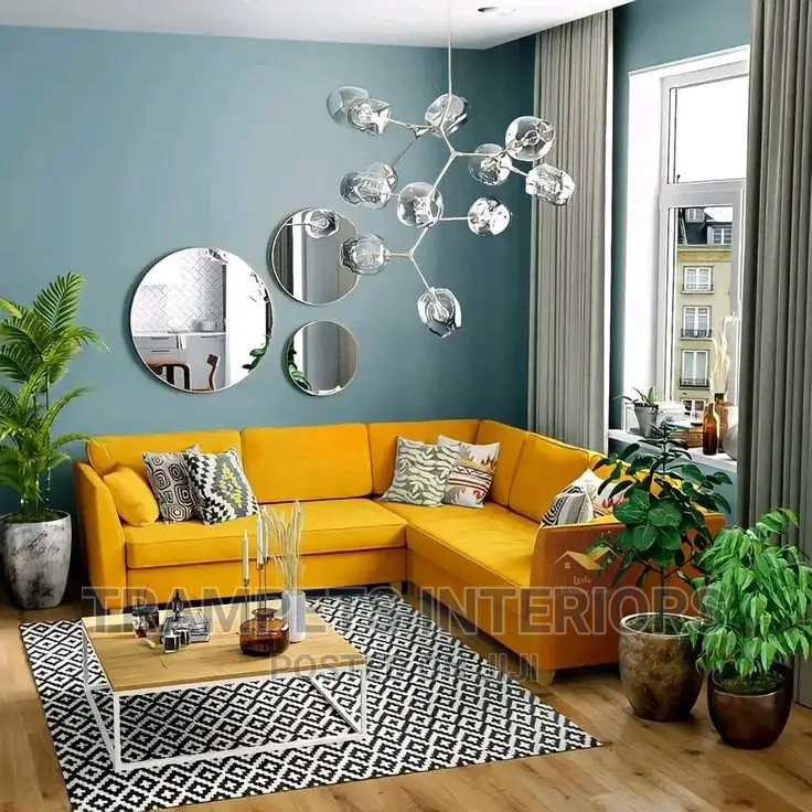 Sofa / Min L Sofa Couch in Mastered Yellow Call