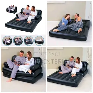 Inflatable Air Sofa Bed 5in1