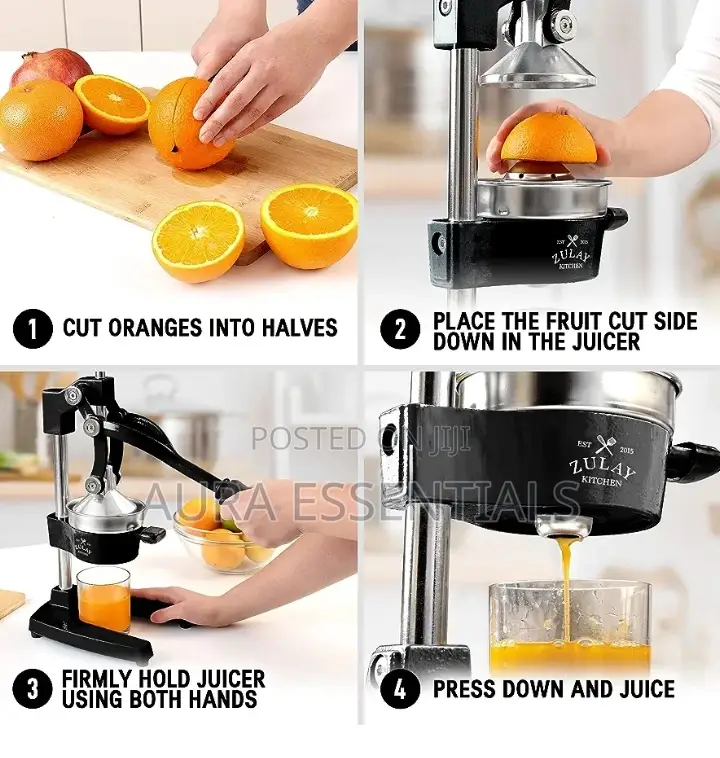 Hand Press Citrus Juicer Machine/ Manual Orange Juicer