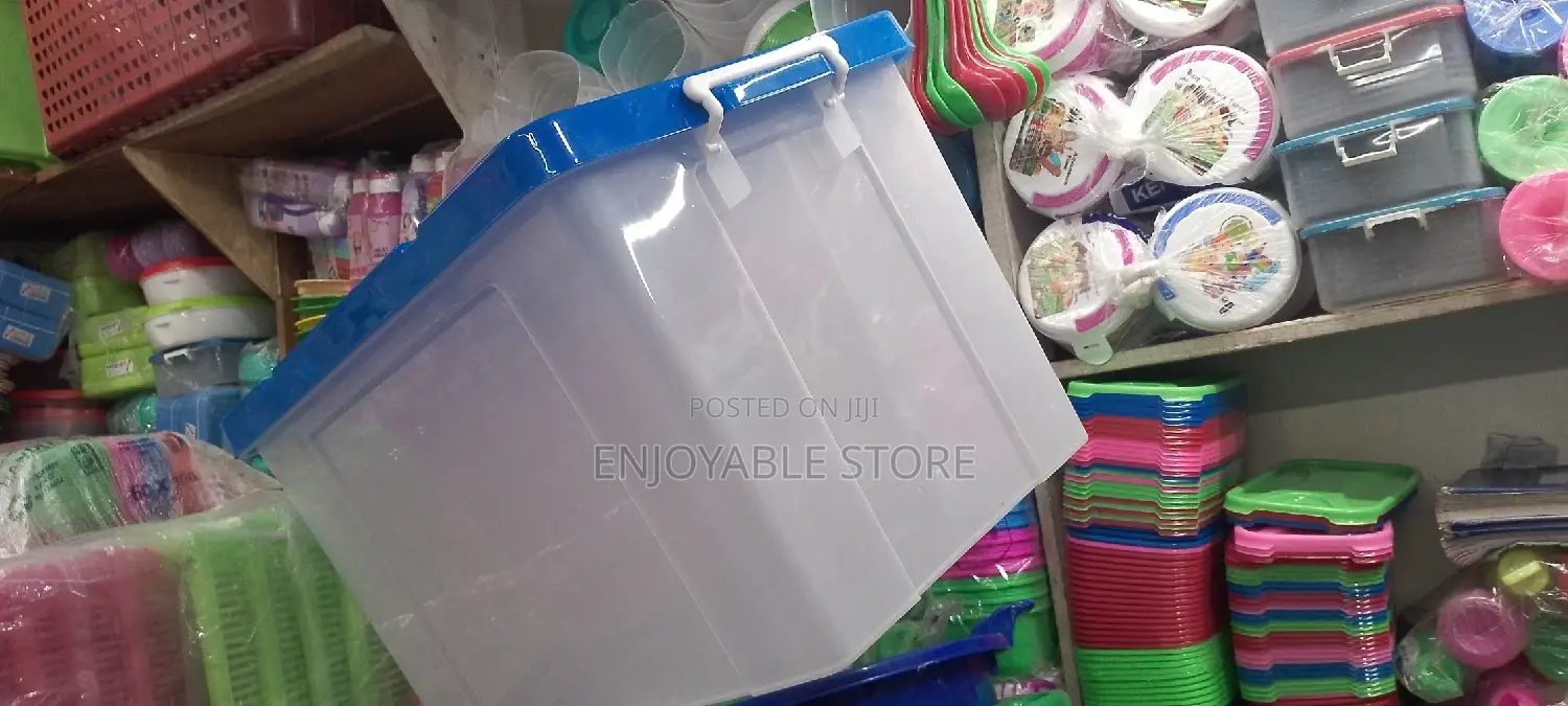Plastic Storage Boxes Transparent