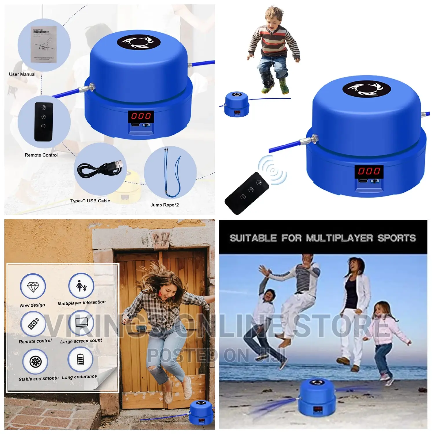 Smart Jump Rope Machine, Electronic Skipping Rope
