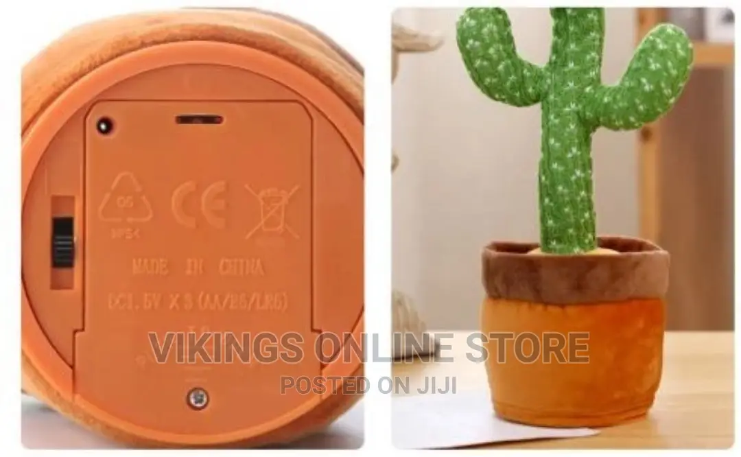 Educational Toy Style Electronic Dance Cactus Toy for Kids