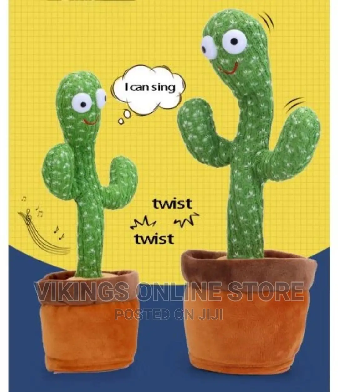 Educational Toy Style Electronic Dance Cactus Toy for Kids