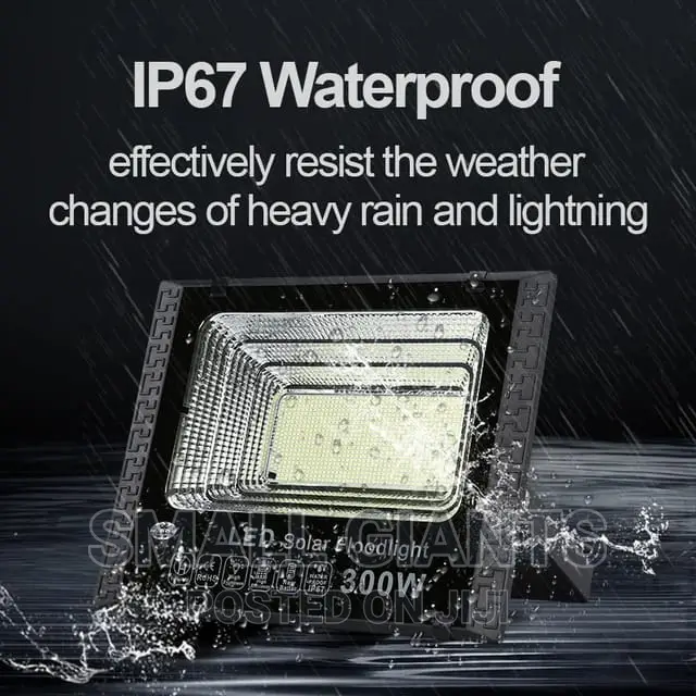 300 Watts Solar Flood Light