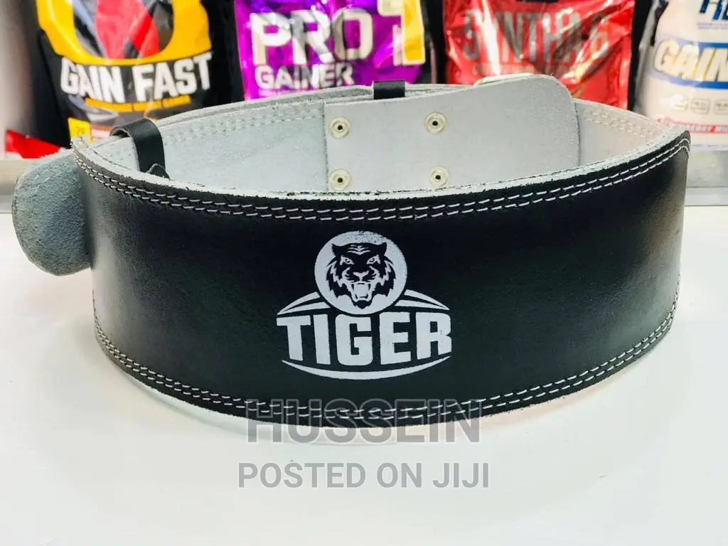 TIGER Leather Training Belt 4 Inch
