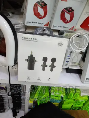 3 in 1 Wireless Lavalier Microphone iPhone Android Camera PC