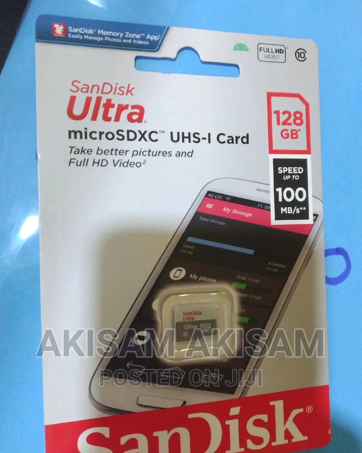 Memory Card Sandisk 128GB