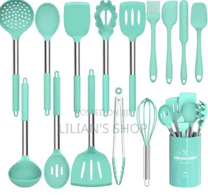 Slicone Kitchen Utensils Set- 16 PCS