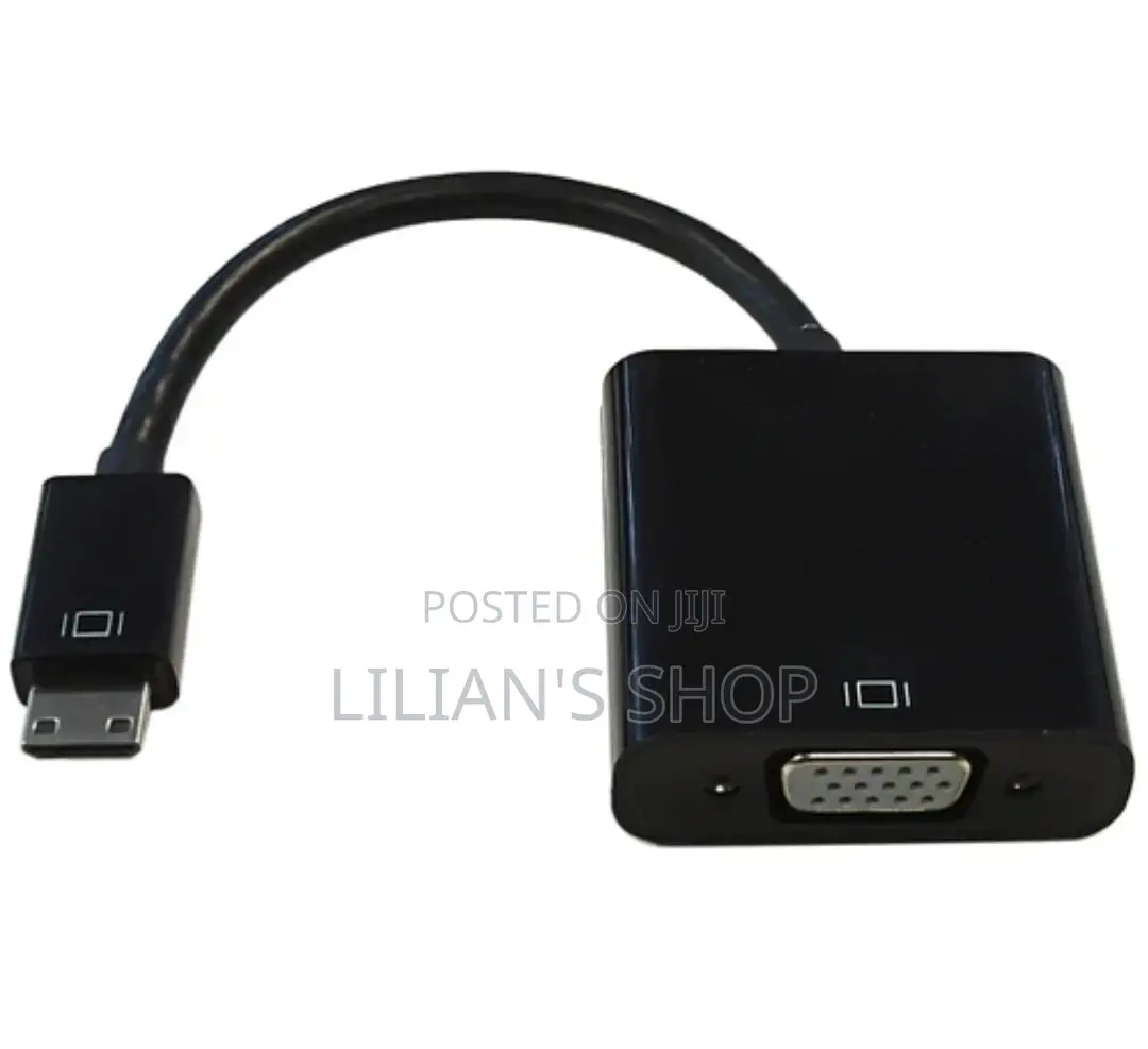 HMDI/VGA Audio/Video Adapter Black