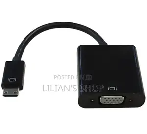HMDI/VGA Audio/Video Adapter Black