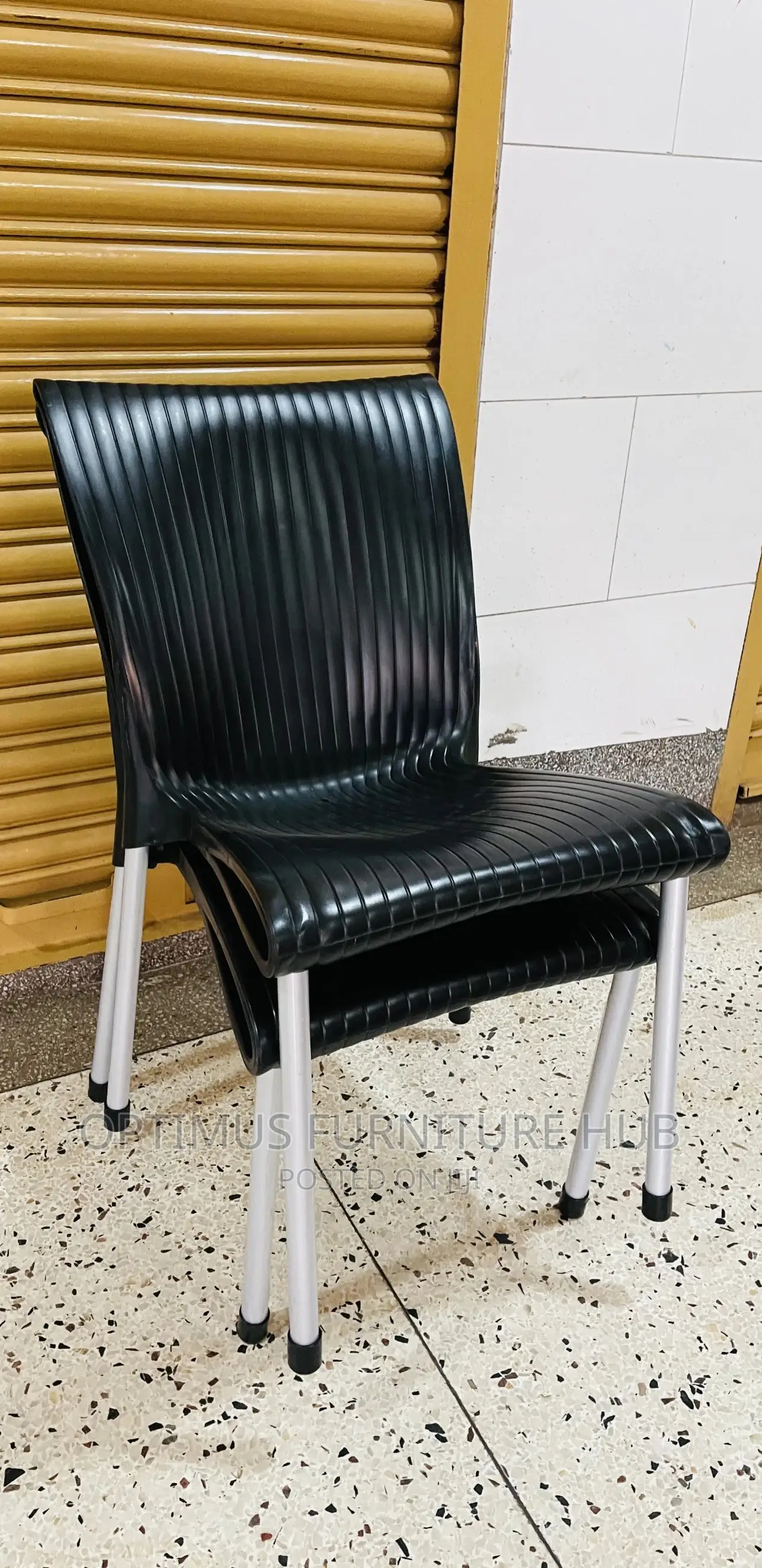 Plastic Chairs (Black)