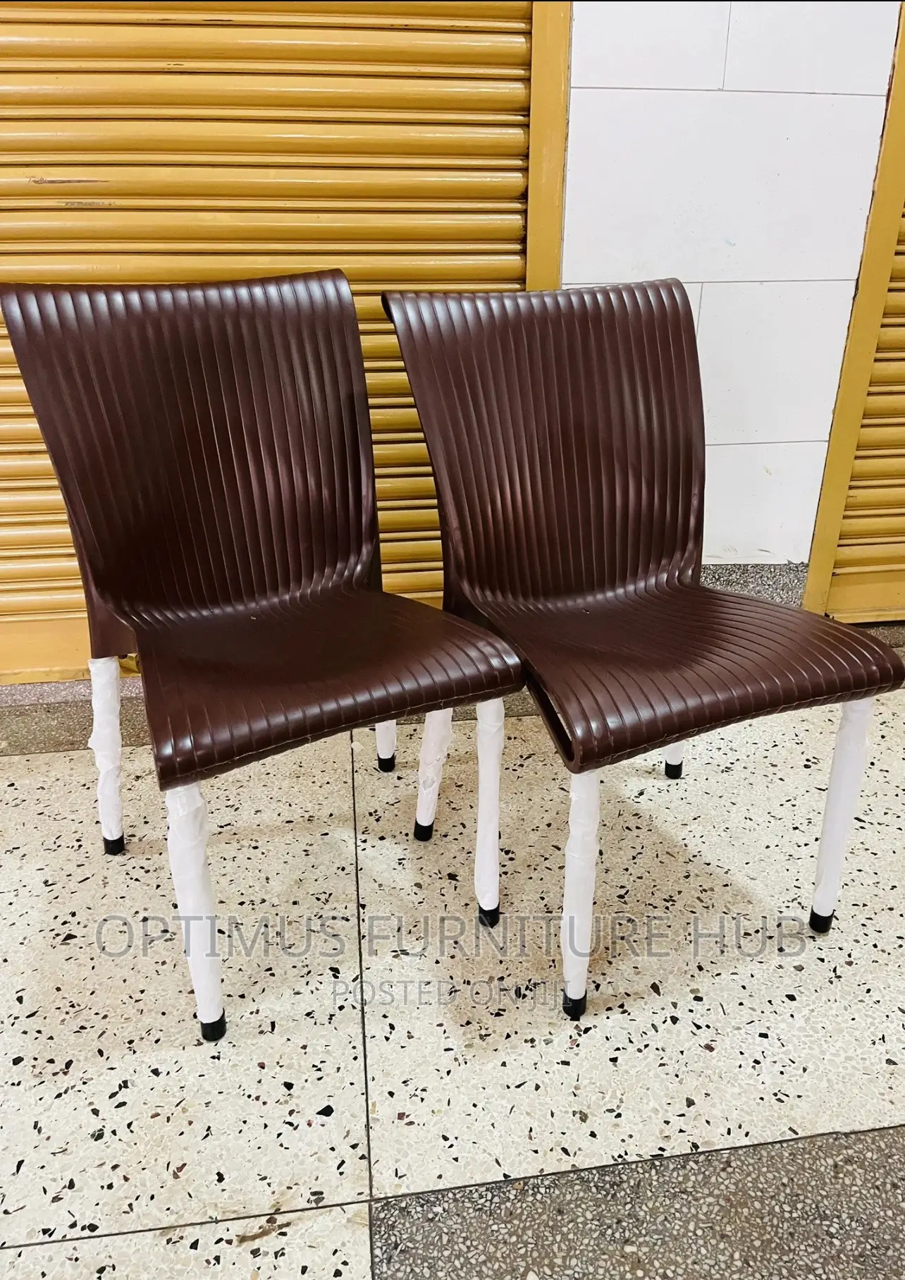 Plastic Chairs (Brown)