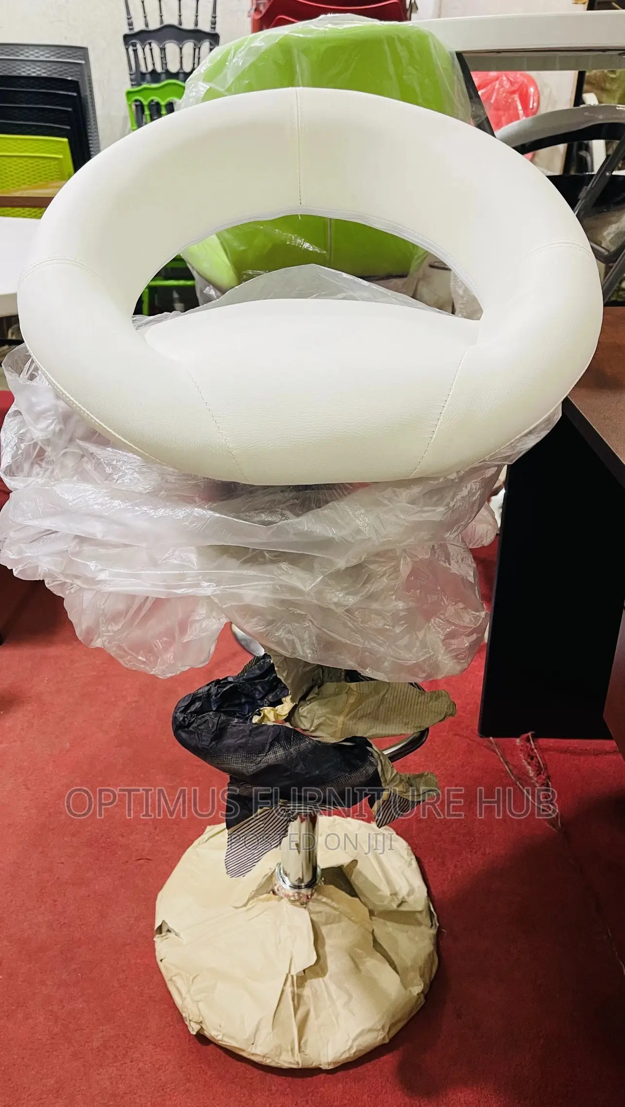 Leather Barstool