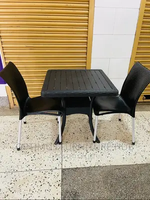 Table and Two Chairs