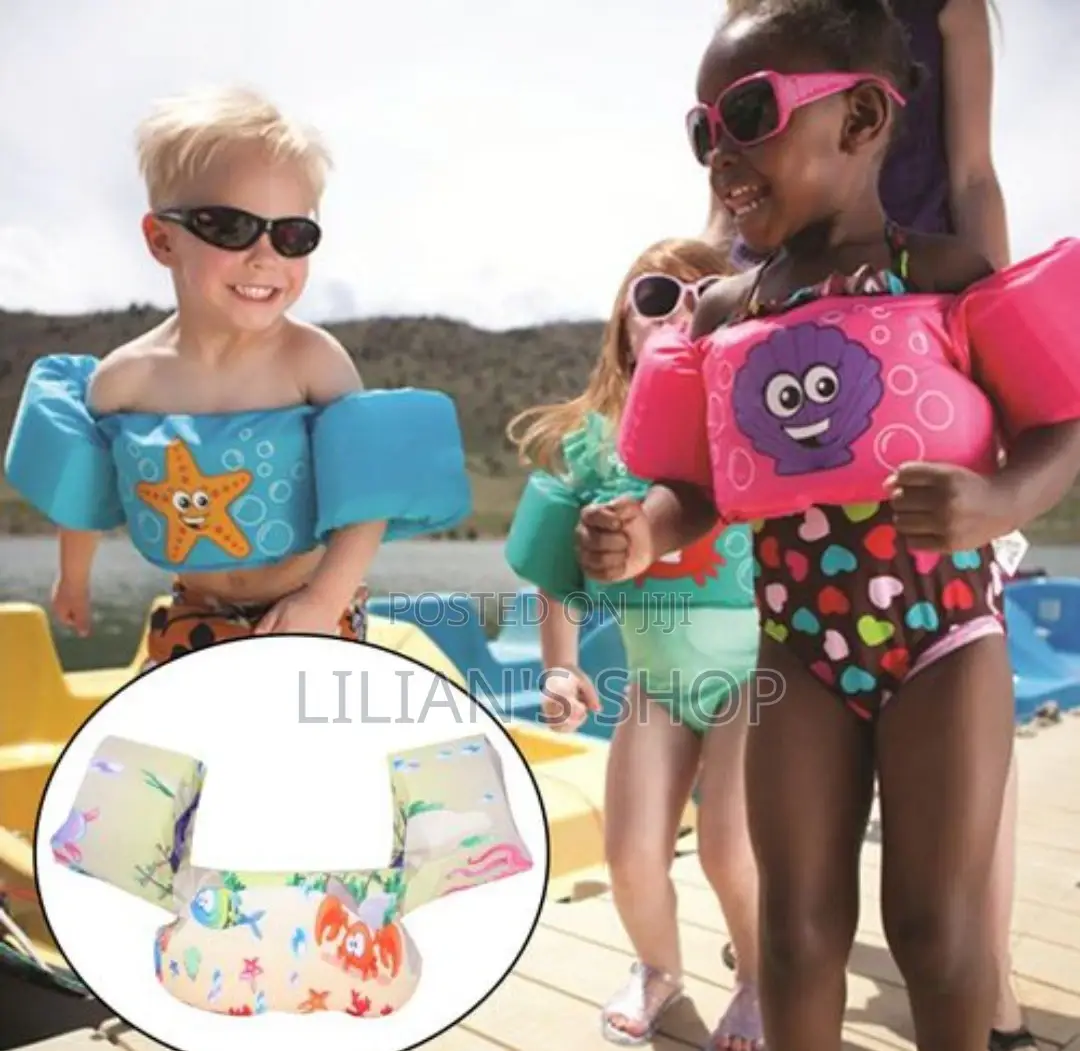 Toddler Swim Vest Kids Adjustable Strap Swimming Jacket
