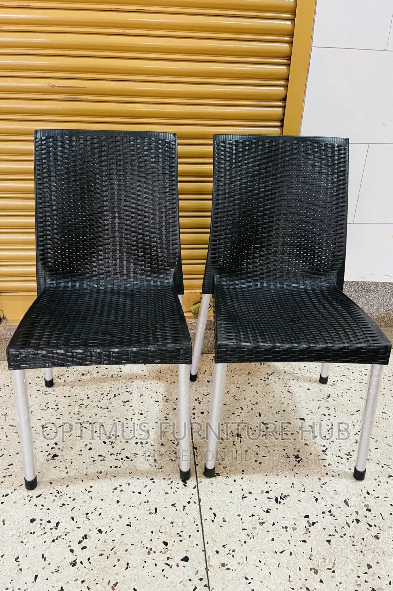 Black Plastic Chair