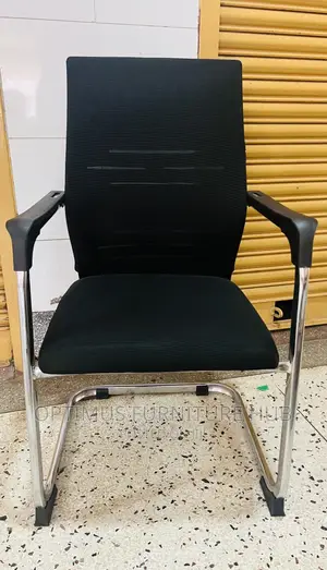 Visitor Chair (White Stripe)