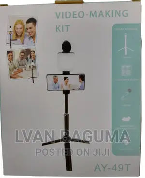 Video Making Kit for Phones (AY-49T) - For Live Broadcasting