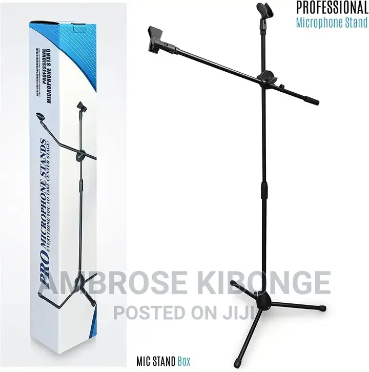 Straight Quick Release Tripod Adjustable Microphone Stand.