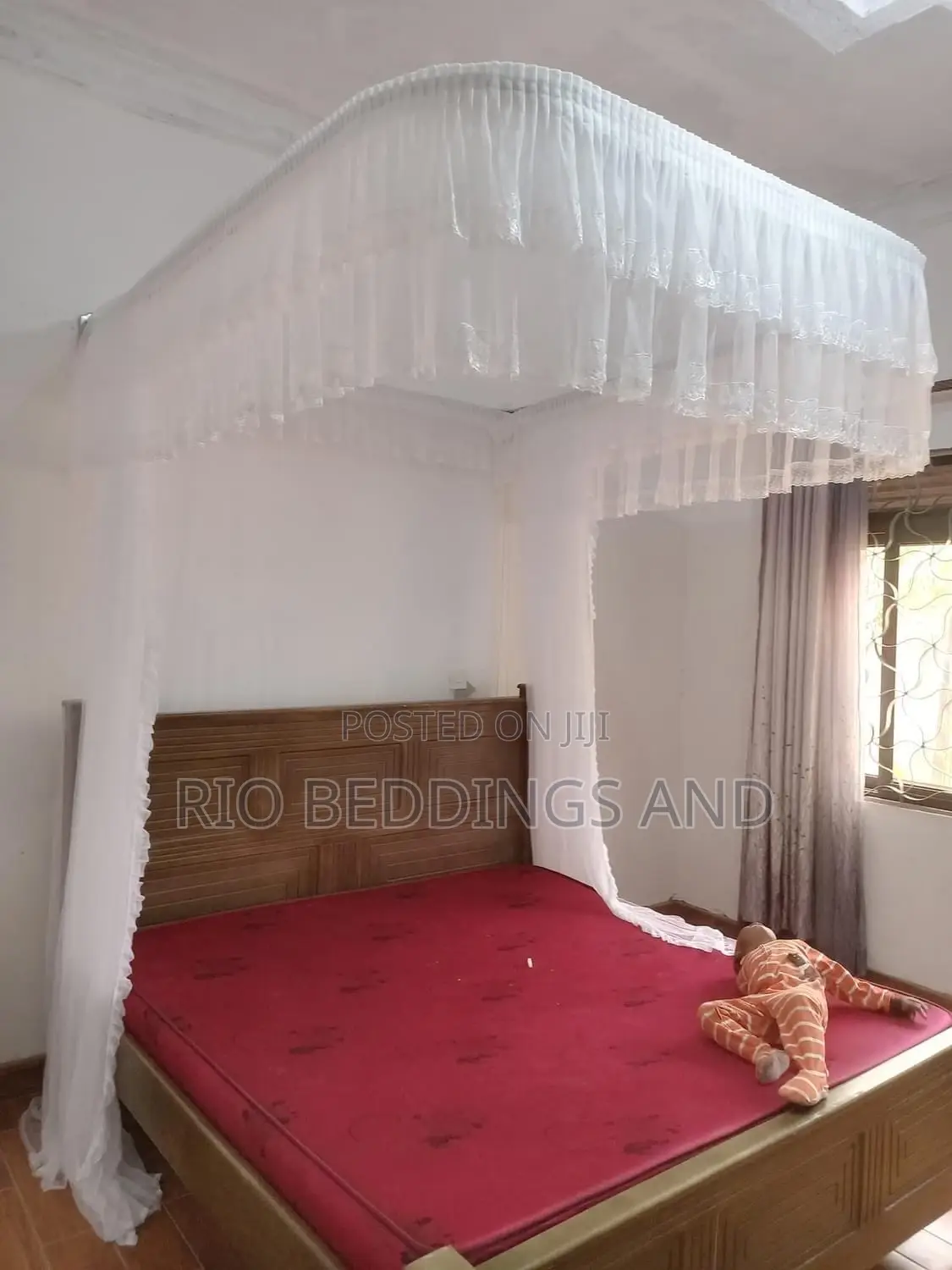 Wall Mount Mosquito Net King Size