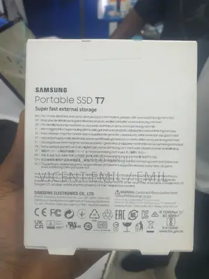 External Harddrive SSD T7 500GB Samsung