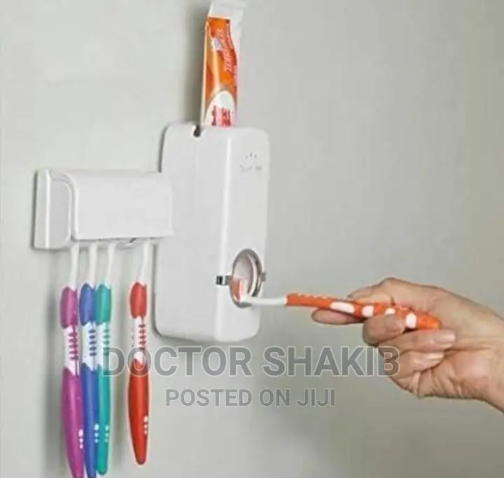 Touch Me Wall Mount Toothpaste Dispenser