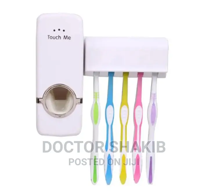 Touch Me Wall Mount Toothpaste Dispenser