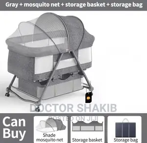 Multifunctional Portable Folding Crib Baby Bassinet Bedside