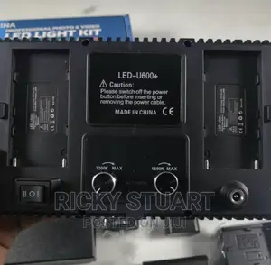 Professional Photo Video Lights (Led-U600) With Astand