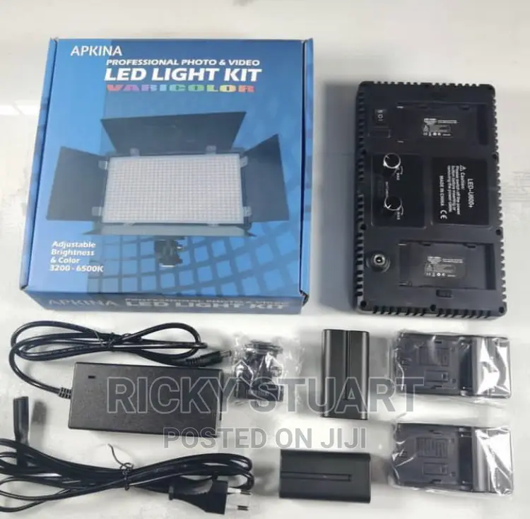 Professional Photo Video Lights (Led-U600) With Astand
