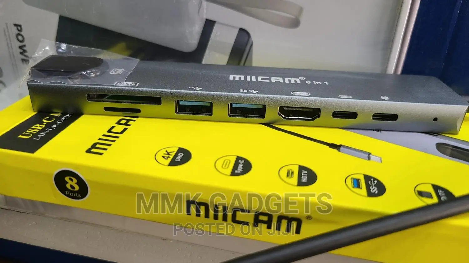 USB C Multi Port Hub 8in1
