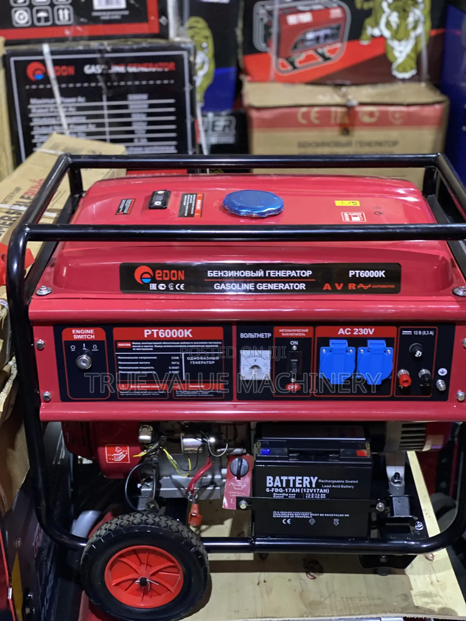 Generator 6 Kva 100% Copper