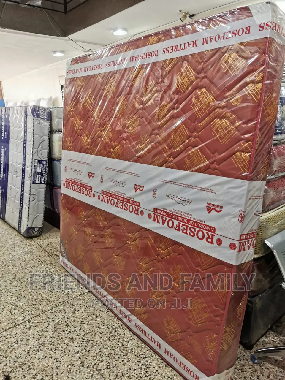 High Density Mattress of Rose Foam 6*6*8 Inches