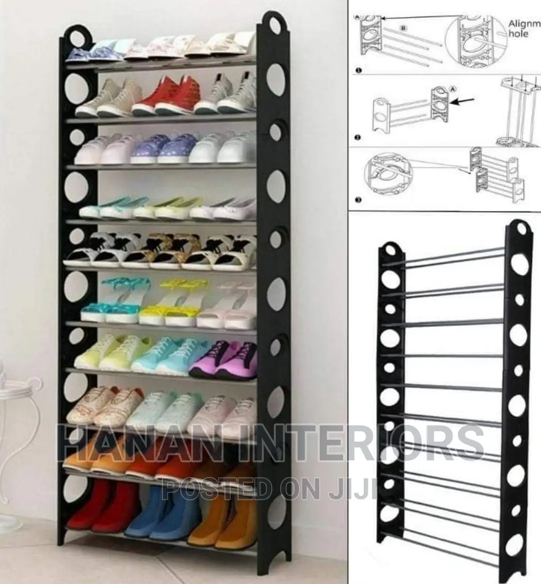 Stand Alone 36pair Shoerack