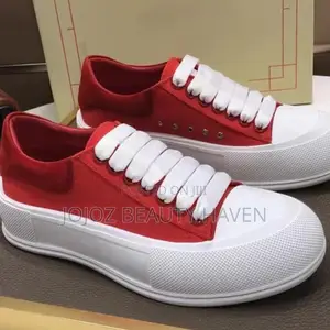 Original McQueen Sneakers. Blue,Red,Black,Army Green.