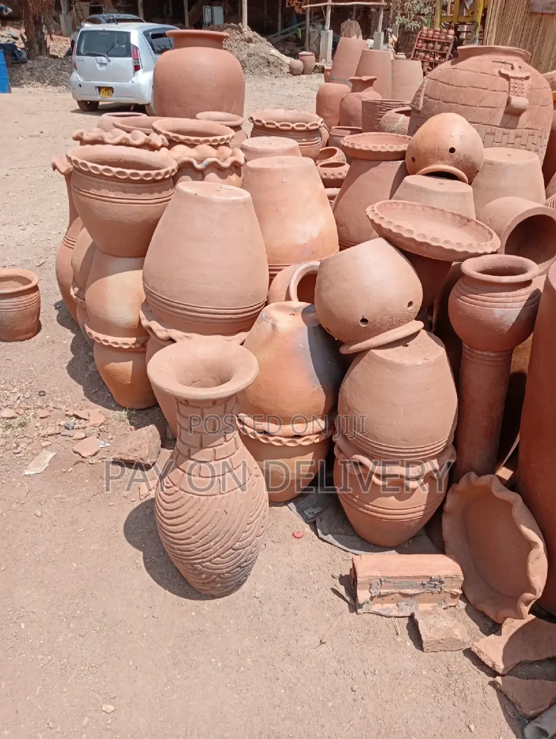 Your Choice of Clay Flower Pots