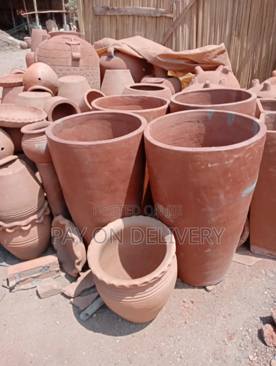 Your Choice of Clay Flower Pots